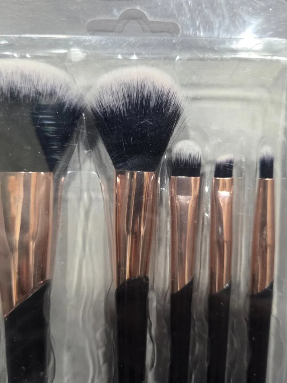 Studio Selection Set of 5 Makeup Brushes Foundation Face Eyeshadow Angled Liner